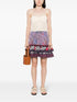 WILD NIGHT LAVENDER MINI SKIRT
